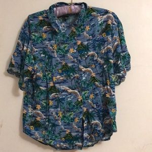 Cute Hawaiian shirt top